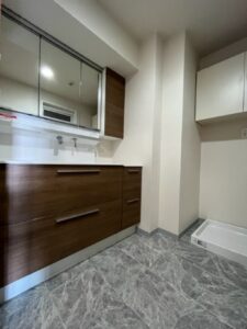 【③洗面】市川市◆中古の空き家をリフォームしました。