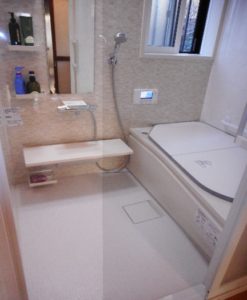 お風呂リフォームを機に浴室暖房機･エネファーム設置！船橋市