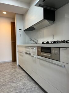 【①キッチン】市川市◆中古の空き家をリフォームしました。