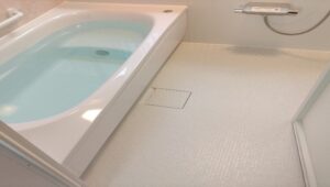 松戸市◆孫と一緒に住むため綺麗なお風呂へリフォームしました。